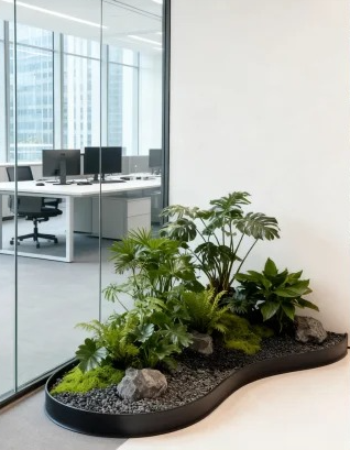 宁波绿化养护施工技巧-海曙绿植租赁效果-北仑绿化养护投入-余姚商务绿植出租